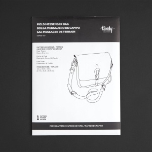 Tipar hartie geanta postas Field (Field Messenger Bag) - Tandy Leather 56458-00 - Img 2