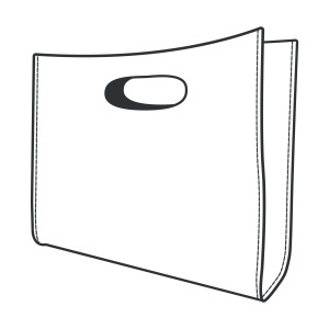 Tipar hartie plic Calico (Calico Clutch) - Tandy Leather 56418-00