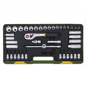 Trusa compacta Proxxon 23282, patrat 3/8", 47 piese, tubulare 6 - 24 mm
