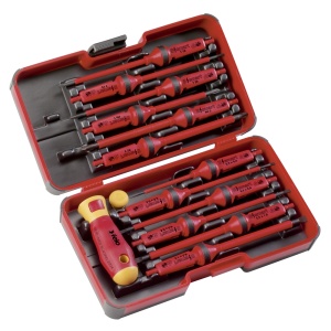 Trusa de surubelnite izolate VDE, Felo E-SMART, 14 piese - Img 1