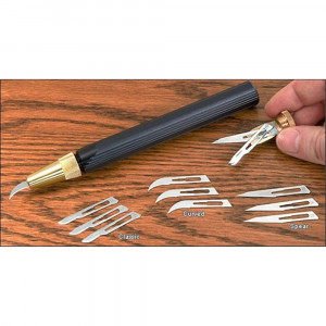 Veritas Classic Blades 05K72.04 – Set 10 lame de schimb pentru cutit de sculptura - Img 2