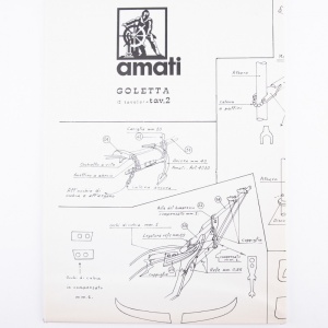 1035 Planuri constructie navomodel Amati Goeleta Americana - Img 4