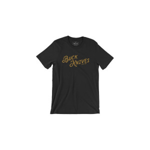 13430BK Tricou cu logo vintage, Buck Knives