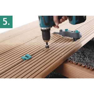 6960000 Set de gaurire constructie terasa lemn, Wolfcraft - Img 7