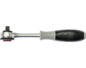 Antrenor cu clichet reversibil WGB 3/8" 200 mm, crom-vanadiu