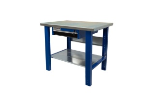 Banc de lucru metalic Werkmeister 1000-4, 1000 mm, sertar cu cheie