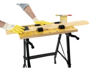 Banc de lucru multifuncțional pliabil MDF max. 150kg - Img 4