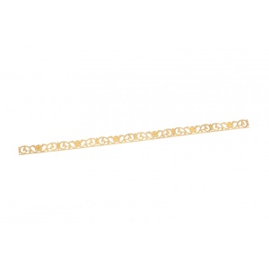 Banda decorativa din alama pt navomodele / hobby, 10 x250mm, Amati Italia