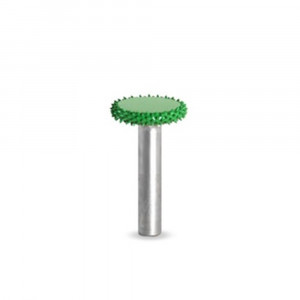 Biax sculptura lemn SABURR - Cap forma disc 3/4" X 1/4" - Img 3