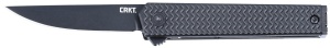 Briceag CEO Microflipper Black Drop Point, CRKT - Img 8