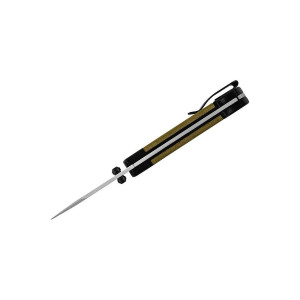 Briceag de vanatoare Buck 112 Ranger Sport 0112GRS5-B, otel S30V, maner Micarta verde si cadru aluminiu, Lockback - Img 3
