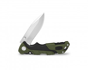 Briceag de vanatoare Buck Pursuit Small 0661GRS-B, otel 420HC, maner Versaflex verde, Lockback - Img 4