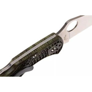 Briceag Delica® 4 FRN Zome Green, Spyderco - Img 5