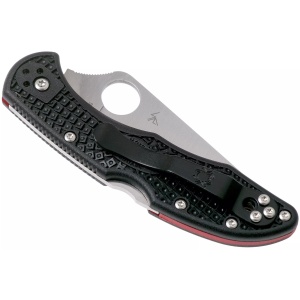 Briceag Delica® 4 Lightweight Thin Red Line, Spyderco - Img 3