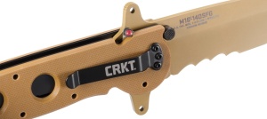 Briceag M16-14DSFG Desert w/Veff Serrations, CRKT - Img 7
