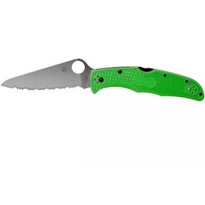 Briceag Pacific Salt™ 2 verde LC200N, Spyderco - Img 2