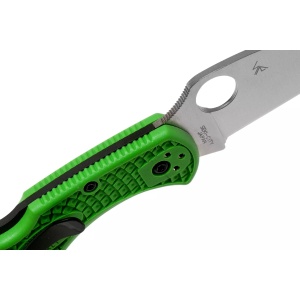 Briceag Salt® 2 verde LC200N Wharncliffe, Spyderco - Img 4