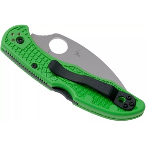 Briceag Salt® 2 verde LC200N Wharncliffe, Spyderco - Img 8