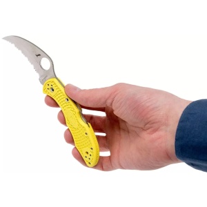 Briceag Tasman Salt™ 2 FRN galben, Spyderco - Img 11