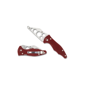 Briceag Yojimbo™ 2 G-10 Red Trainer, Spyderco - Img 8