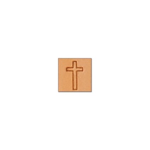 Cap de stanta de embosare 2D Craftool Mini, model cruce (Cross) - Tandy Leather 8809-00