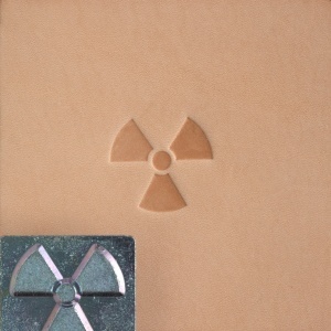 Cap de stanta de embosare 2D Craftool, model radioactiv (Radioactive) - Tandy Leather 8598-00