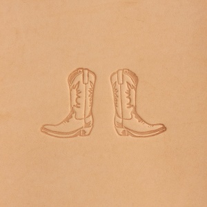 Cap de stanta de embosare 3D Craftool, model bocanc de cowboy, dreapta (Cowboy Boot (Right)) - Tandy Leather 8466-01 - Img 2