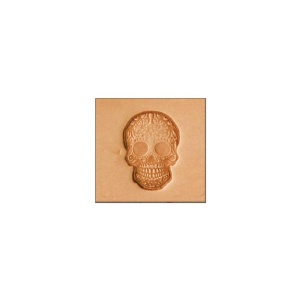 Cap de stanta de embosare 3D Craftool, model craniu de zahar (Sugar Skull) - Tandy Leather 8693-00