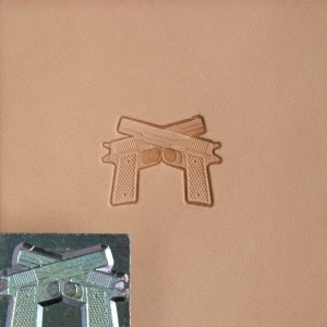 Cap de stanta de embosare 3D Craftool, model pistoale (Pistols) - Tandy Leather 8690-00