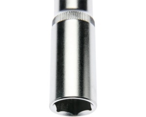 Capăt cheie tubulară lung WGB 1/2" 13 mm, crom-vanadiu - Img 3