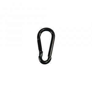 Carabinieră simplă Posamo 80x8 mm, oțel zincat negru