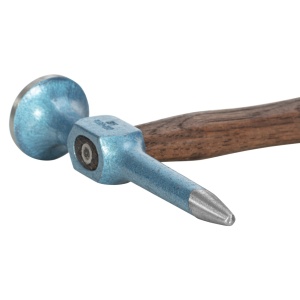 Ciocan de tinichigerie cu varf Picard 252/28 1/2, coada din hickory, 440 g - imagine 2