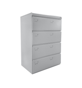 Clasificator cu 4 sertare duble, 840x610x1365 mm