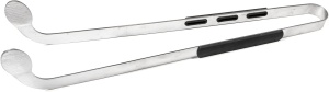 Cleste cu maner din cauciuc pentru gratar/carbuni. SNS GRILLS - Img 1