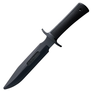Cutit de antrenament Cold Steel Rubber Trainer Military Classic CS-92R14R1, Santoprene, pentru tehnici de autoaparare si arte martiale