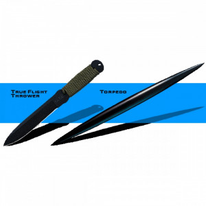 Cutit de aruncare Cold Steel Torpedo din oțel carbon 1055 – CS-80TOR - Img 2