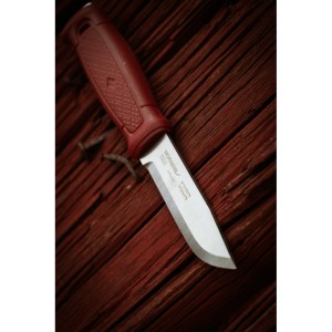 Cutit Full-Tang Morakniv Garberg Dala Red INOX, Teaca si maner Polimer Dala Red, pentru Bushcraft si Outdoor - Img 4