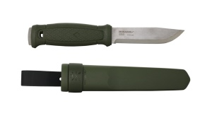 Cutit Full-Tang Morakniv Garberg Green INOX, Teaca si maner Polimer Green, pentru Bushcraft si Outdoor