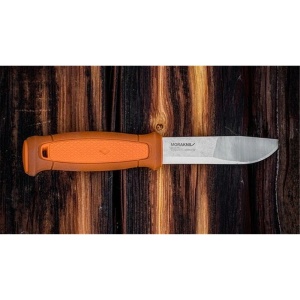 Cutit outdoor Morakniv Kansbol S Burnt Orange, otel inoxidabil 12C27, compatibil amnar, teaca inclusa - Img 4