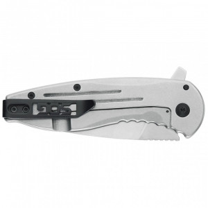 Cutit pliabil SOG Aegis FLK 14-41-02-42, lama Drop Point Cryo D2, Frame Lock, maner G10, EDC Outdoor Folder - Img 7