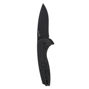 Cutit pliabil SOG Aegis FLK 2.0 Black Drop Point, lama CRYO D2, AT-XR Lock, maner GRN negru - Img 2