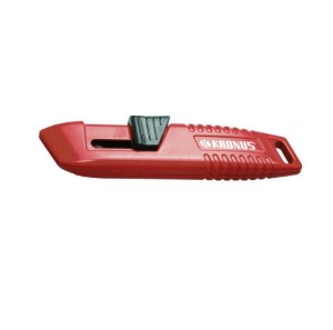 Cutter 18mm cu dubla securitate autoretractabil 7556S KRONUS