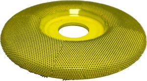 Disc sculptura lemn SABURR - Ø 100 mm fata plata - Img 3