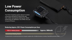 Dispozitiv Anti Tantari Nitecore EMR05 TAC, Alimentare USB-C, Protectie 5 m, 3 Placute MRM10 - Img 6