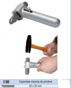 Dispozitiv poansonare pentru poansoane de pana la 20 mm -750