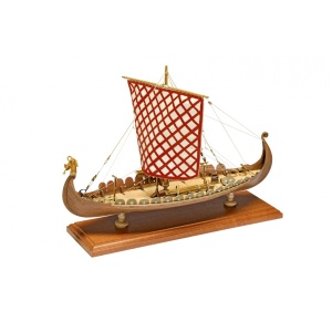 Drakkar viking-sec XVIII-XIX, Navomodel Amati, Scara 1:50, Lungime 44cm - Img 2