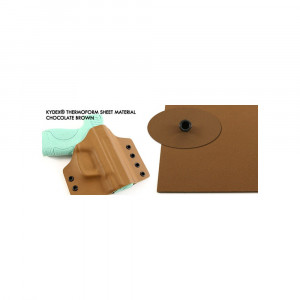 Foaie de KYDEX Coyote Brown - 2.36 mm grosime - Img 6