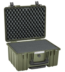 Geanta/ Valiza protectie cu burete pretaiat cu roti si maner telescopic, 4825HL, 520 x 440 x 276 mm, Explorer Cases - Img 2