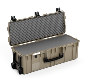 Geanta/ Valiza protectie cu burete pretaiat cu roti si maner telescopic, 8831HL, 963 x 368 x 329 mm, Explorer Cases - Img 4