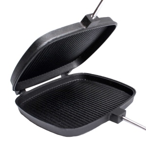 Gratar din fonta pentru foc de tabara Stabilotherm Grilljarn - Img 3
